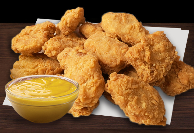 Chicken Nuggets with Honey Mustard Sauce