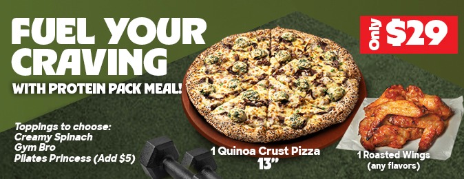 Fuel your craving with protein pack meal!